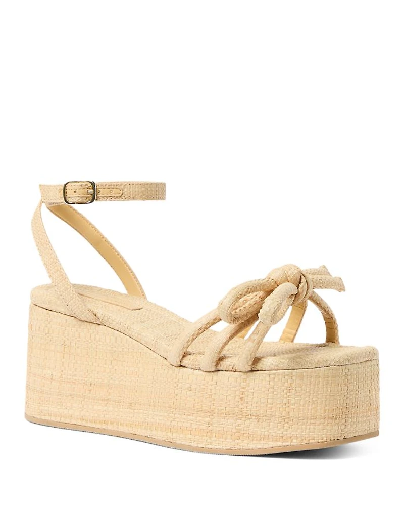Women's Hudson Raffia Platform Sandals