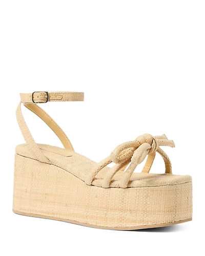 Women's Hudson Raffia Platform Sandals