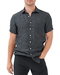 Rodd & Gunn Ellerslie Linen Textured Classic Fit Button-Up Shirt
