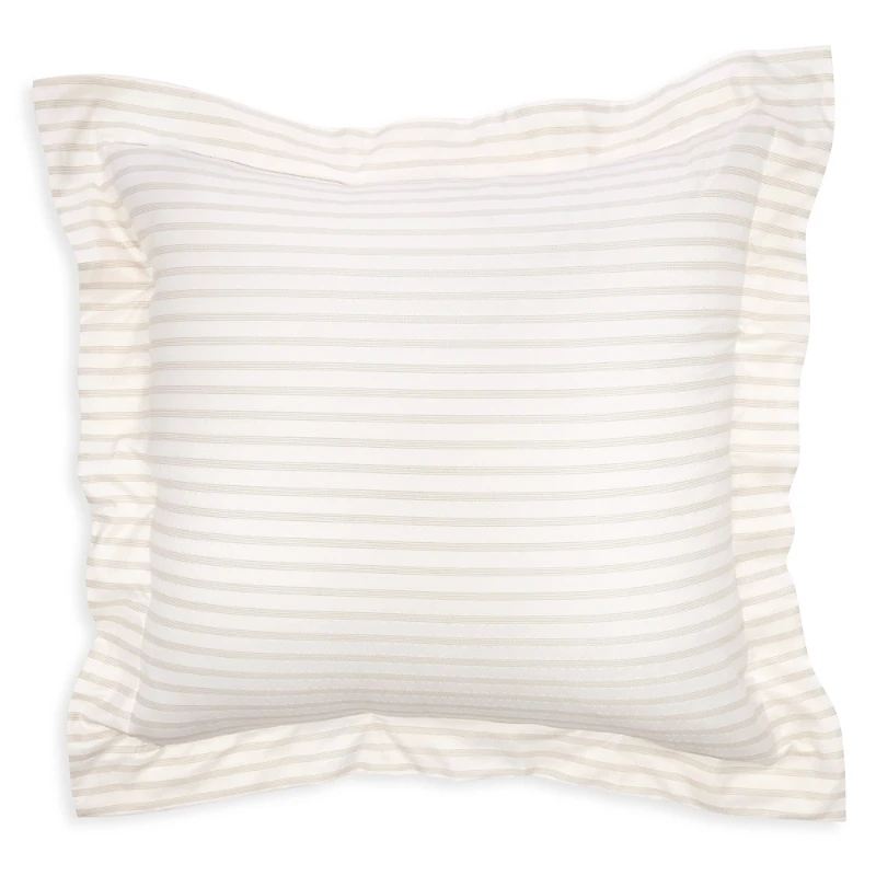 Frette Chevron Pinstripe Euro Sham - Exclusive