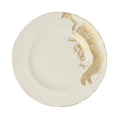 Gold Aves Motif Dinner Plate