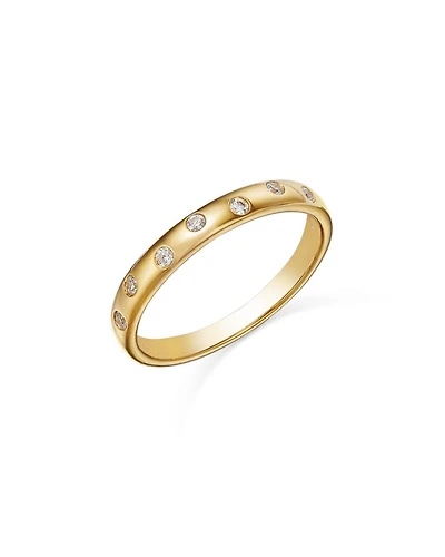 Diamond Band 14K Yellow Gold, 0.10 tcw