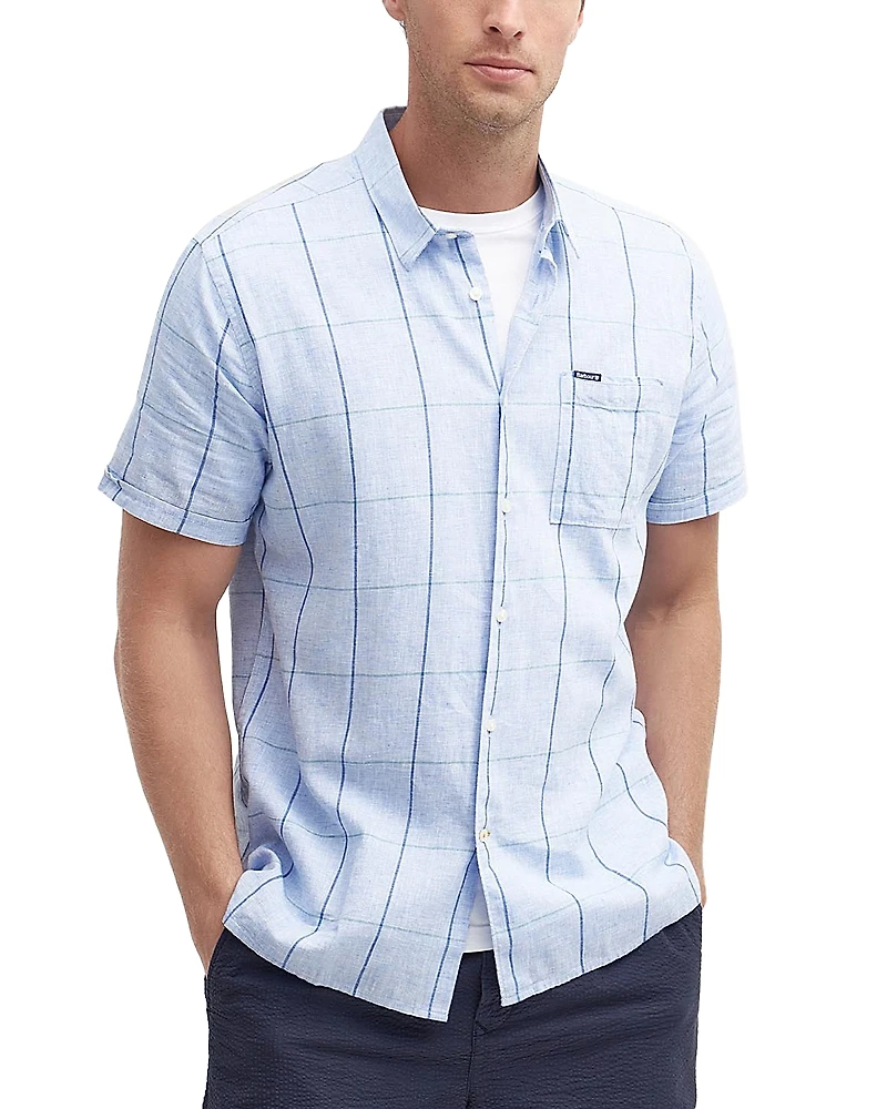 Barbour Swaledale Short Sleeve Button Front Shirt