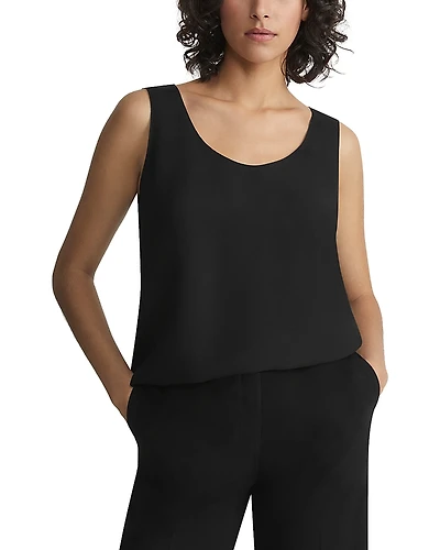 Lafayette 148 New York Finnley Silk Georgette Tank