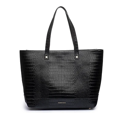 Modern Picnic The Croc Embossed Faux Leather Tote