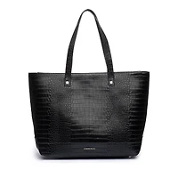 Modern Picnic The Croc Embossed Faux Leather Tote