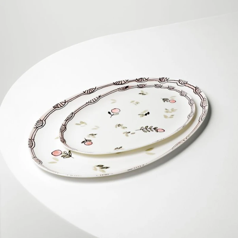 Marni Mirtillo Oval Platter