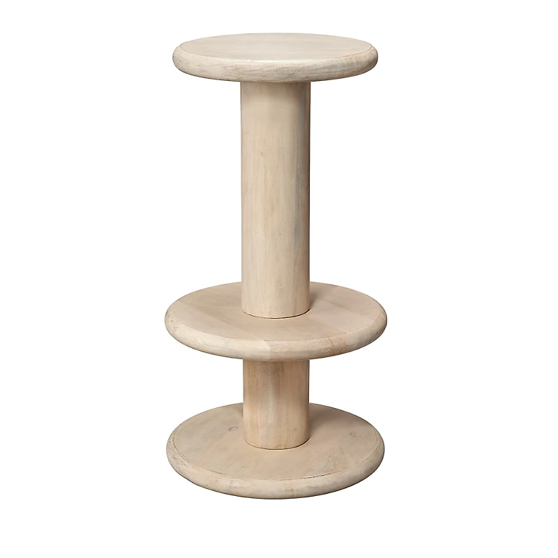 Jamie Young Rye Mango Wood Barstool