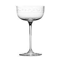 Serax Champagne Coupe Anemone Vaniglia Midnight Flowers by Marni