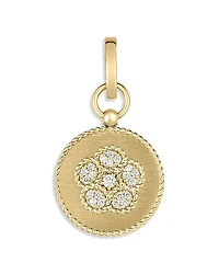 Roberto Coin 18K Yellow Gold Diamond Daisy Pendant - Exclusive