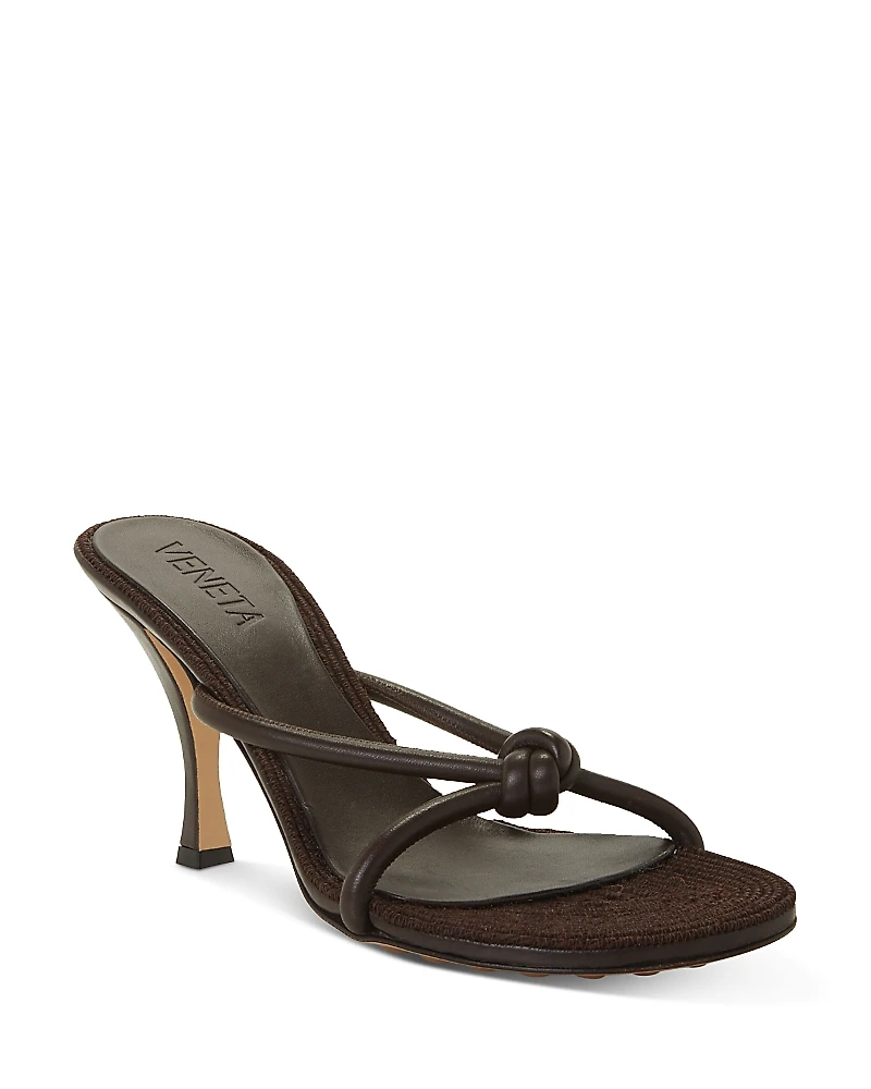 Bottega Veneta Women's Blink Knotted Strap High Heel Sandals