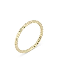 Moon & Meadow 14K Yellow Gold Twist Narrow Band