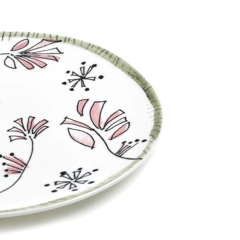Marni Fiore Rosa Salad Plate
