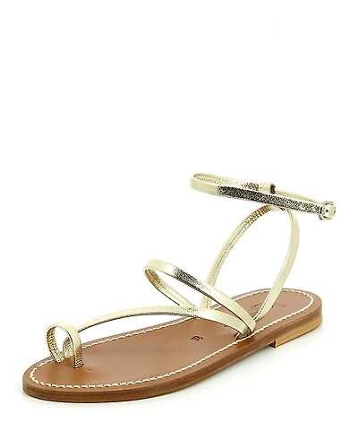 K. Jacques Women's Ombeline Flat Sandals