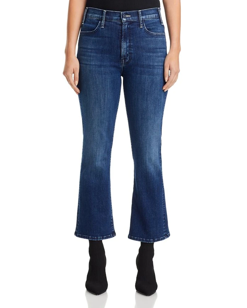 The Lil' Hustler Petites High Rise Cropped Straight Jeans Heirloom