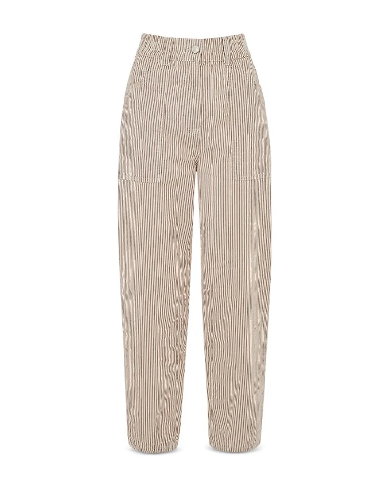 Tessa Striped Casual Trousers