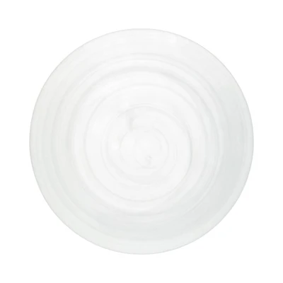 La Jolla White Dinner Plate, Set of 4