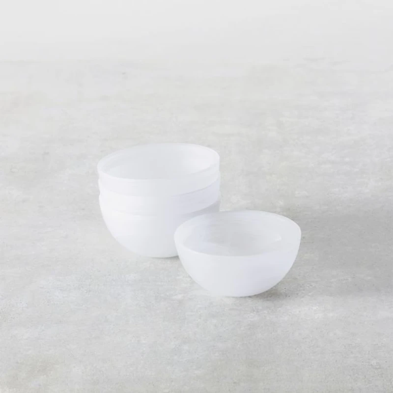 La Jolla White Cereal Bowl, Set of 4