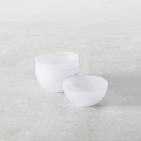 La Jolla White Cereal Bowl, Set of 4