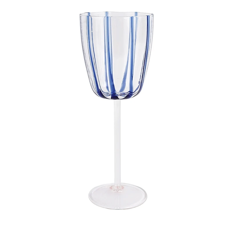 Vietri Nuovo Stripe Wine Glass