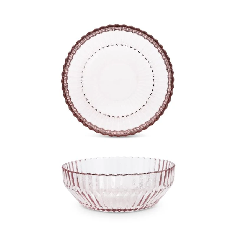 Archie Pink Cereal Bowl, Set of 4