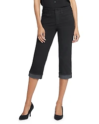 Nydj Petite Marilyn Cuffed Cropped Jeans