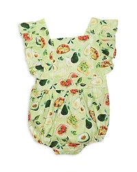 Worthy Threads Girls' Avocado Toast Bubble Romper - Baby