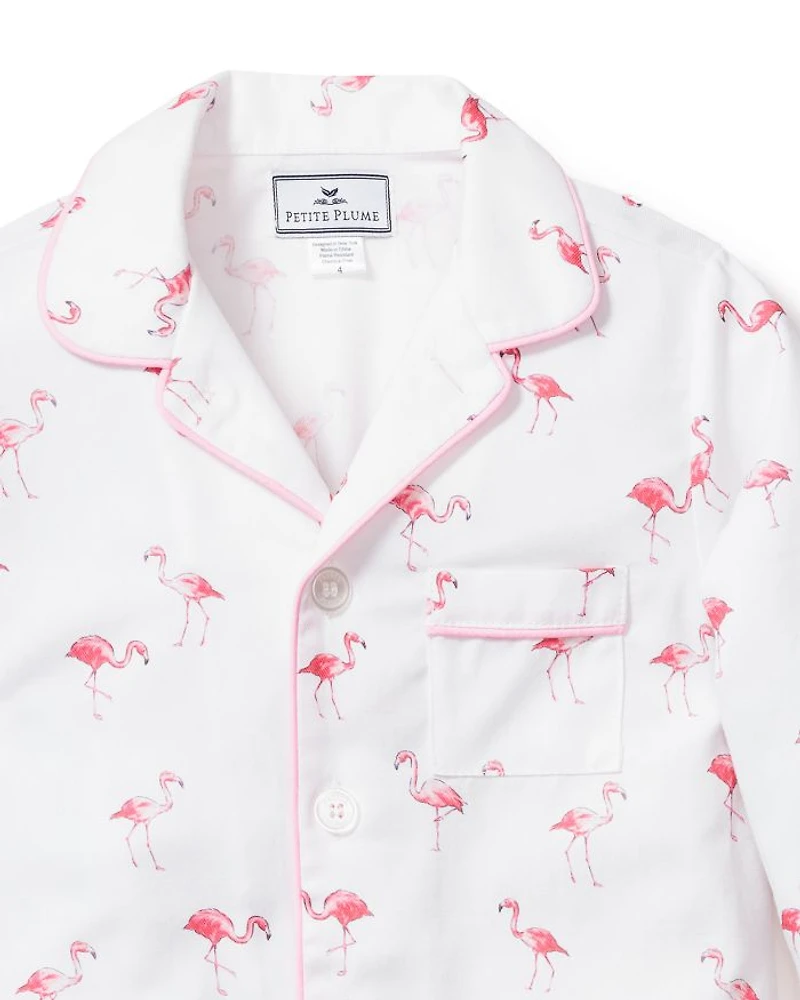 Girls' Flamingos Pajama Set - Baby, Little Kid, Big Kid