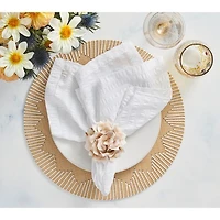 Dream Weaver Placemat in Natural and White