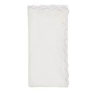 Arches Embroidered Linen Napkin