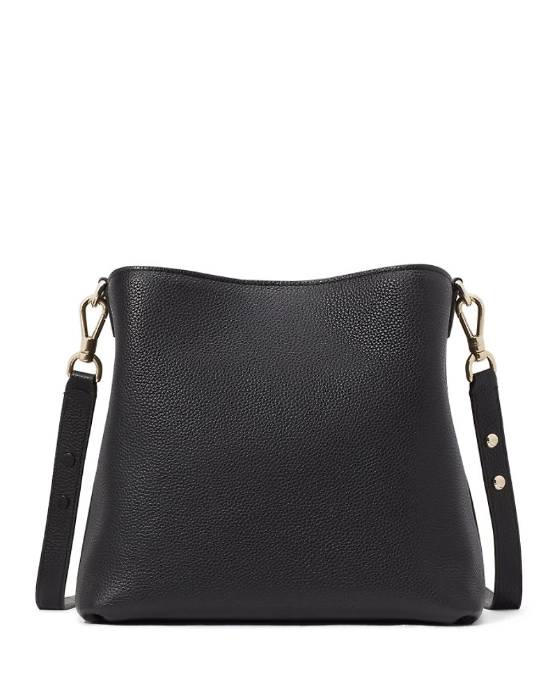 Hudson Pebbled Leather Shoulder Bag