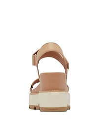 Women's Joanie Ivy Y Strap Platform Wedge Sandals