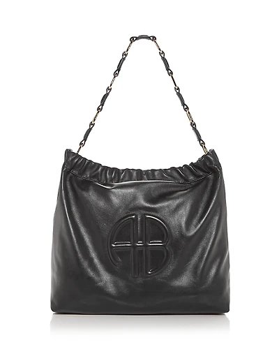 Annie Bing Kate Leather Shoulder Bag