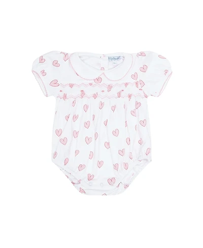 Nellapima Girls' Berry Wildflowers Smocked Bubble - Baby