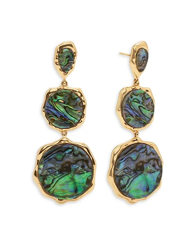 Aurora Triple Drop Earrings