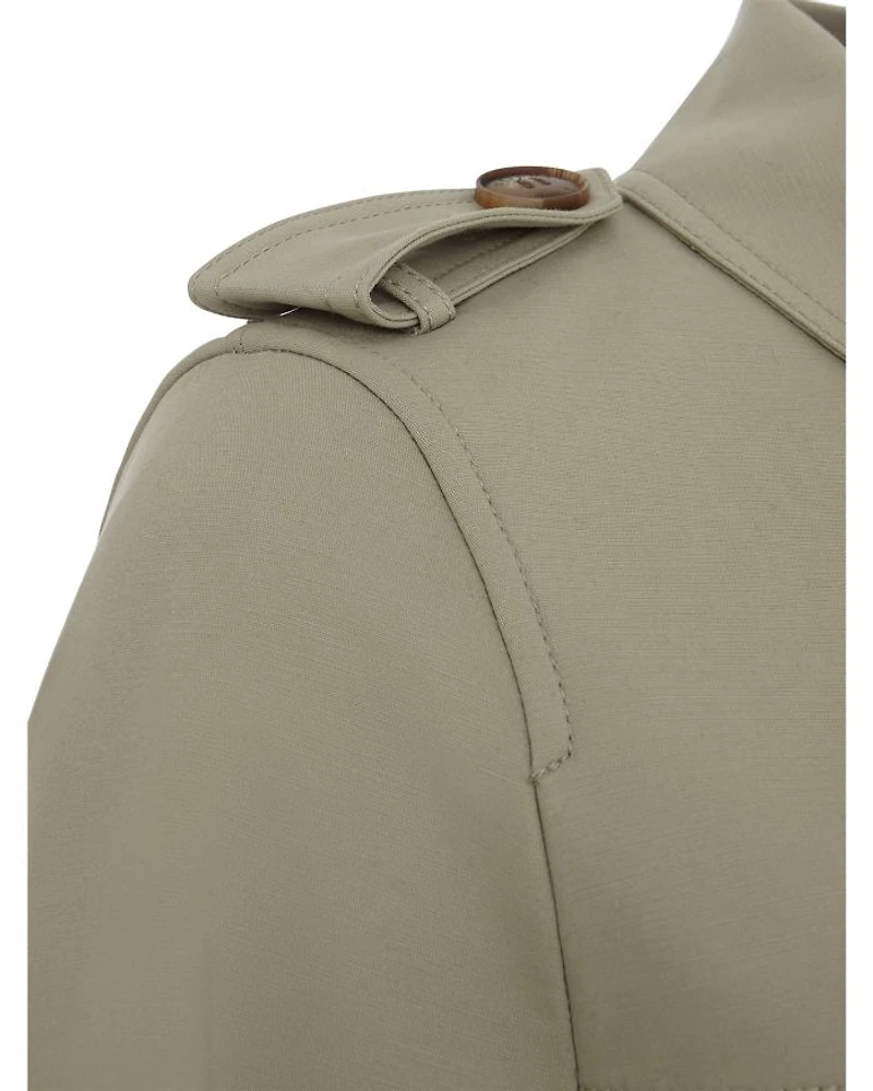 Saskia Double Breasted Trench Coat