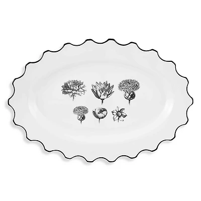 Vista Alegre Herbariae by Christian Lacroix Small Oval Platter