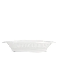 Pietra Serena Handled Oval Bowl