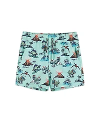 Andy & Evan Boys' Surfing Dinosaur Boardshorts - Little Kid, Big Kid