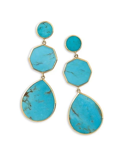 Ippolita 18K Yellow Gold Polished Rock Candy Drop Earrings