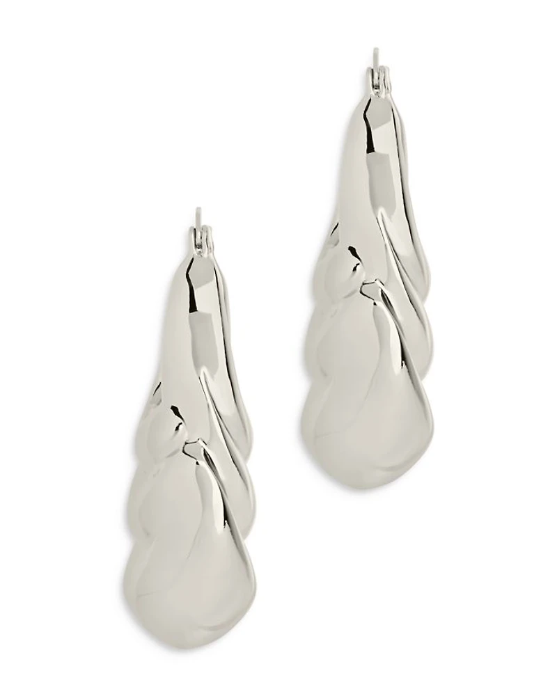 Manon Sculpted Hoop Earrings