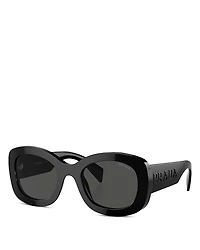 Prada Oval Sunglasses, 55mm