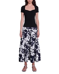 Maje Moka Sweetheart Neck Sweater