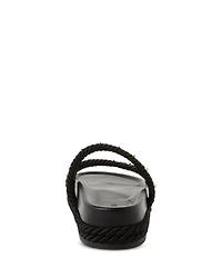 Women's Embellished Espadrille Slide Sandals