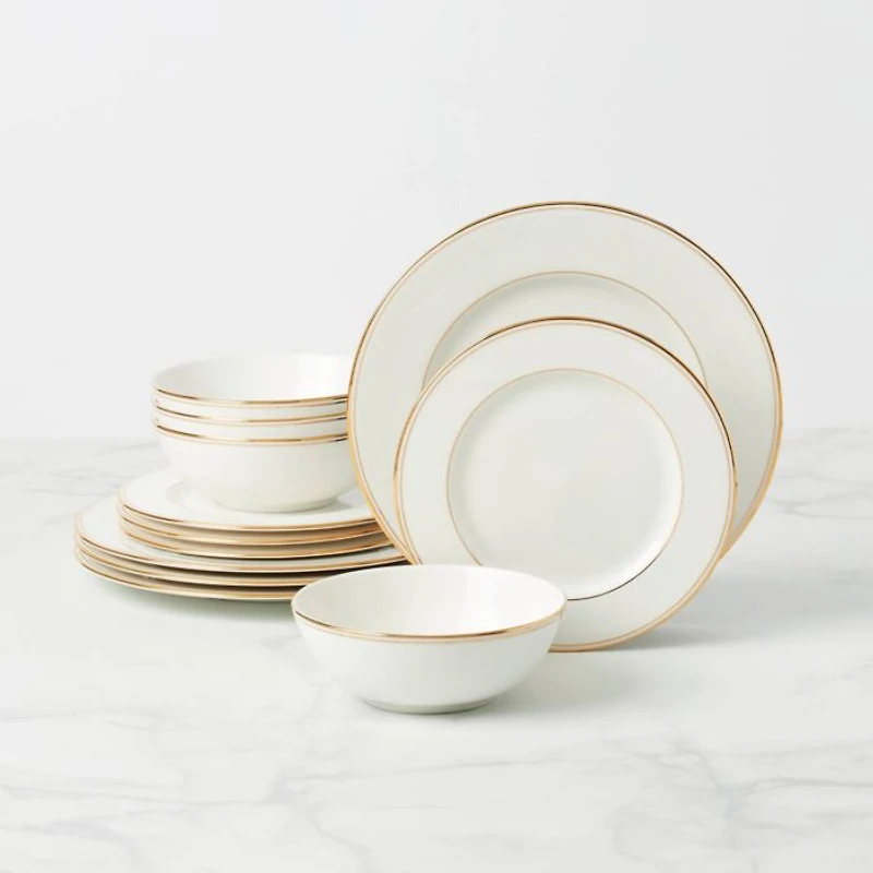 Federal 12-Piece Dinnerware Set, Service for 4