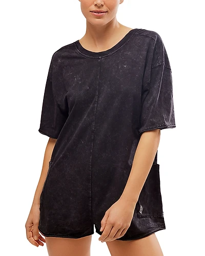 Free People Hot Shot Tee Romper
