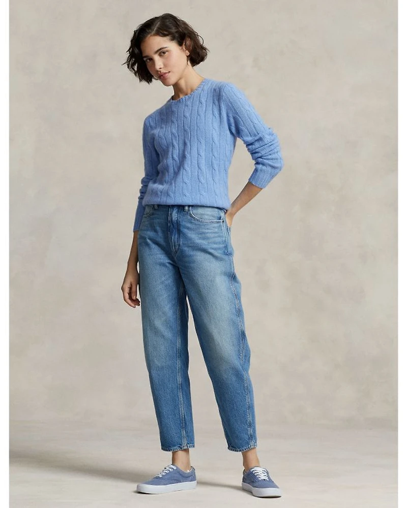 Cable Knit Cashmere Sweater