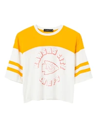 Junk Food Clothing Women's Nfl Kansas City Chiefs Hail Mary Tee