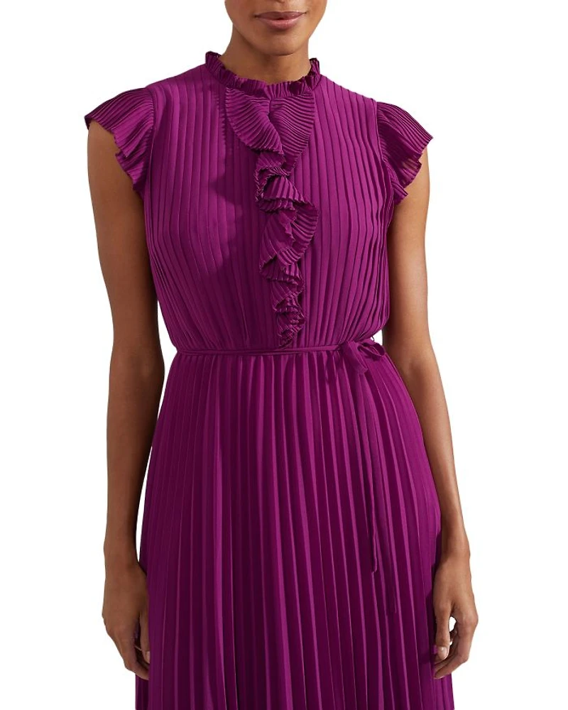 Addison Pleated Midi Dress