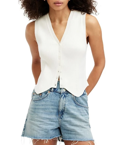 Cruz Ribbed Waistcoat